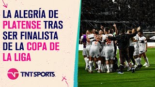 ¡Los festejos y las declaraciones de Platense tras pasar a la final de la Copa de la Liga [upl. by Peggy]