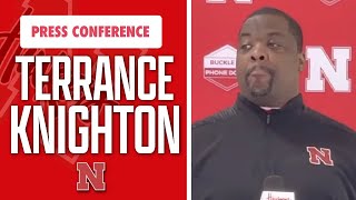 Nebraska DL coach Terrance Knighton on the latest from Huskers spring practice I Nebraska Football [upl. by Allimak820]