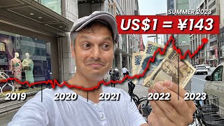 Japanese Yen is Worthless in 2023 how cheap is Japan now [upl. by Eiro]