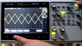 The basic trigger functions of a SIGLENT oscilloscope [upl. by Itraa]