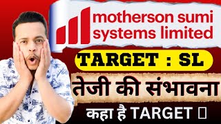 Motherson Sumi latest news Motherson Sumi share motherson sumi share analysis motherson sumi [upl. by Aehtna]