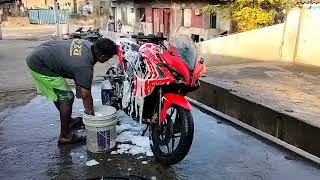 Raven Bike Washing  Amit Rana 🌱 dev service [upl. by Niltac]