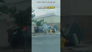 Hit And Run Driver Gets Instant Karma 😨 [upl. by Harbard]