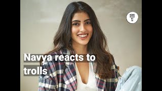 Navya Naveli Nanda Responds to IIM Admission Trolls [upl. by Ltsyrk]