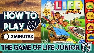 How to Play Game of Life Junior in 2 minutes  Easy Guide [upl. by Klute]