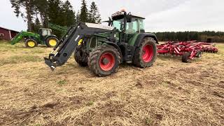 Fendt Vario 716 TMS etukuormaajalla myydään huutokaupatcom sivustolla [upl. by Rebmyt]