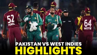 Highlights  Pakistan vs West Indies  T20I  PCB  MK2L [upl. by Elac]