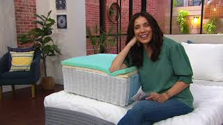 Scott Living 12quot Hybrid Clean Comfort Mattress by Restonic on QVC [upl. by Atsev]