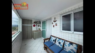 APARTAMENTO MONGAGUÁ 33990000 PREDIO FRENTE AO MAR 02 QUARTOS TERRAÇO GOURMET [upl. by Gardel]