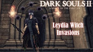 Dark Souls II Leydia Witch Invasions [upl. by Puttergill]