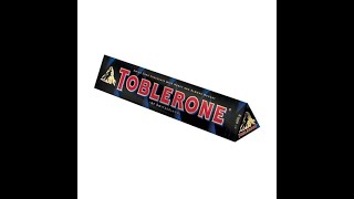 Dark Chocolate Toblerone Review [upl. by Charlie541]