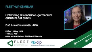 Optimising siliconsilicongermanium quantum dot qubits [upl. by Anneis786]