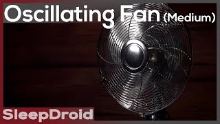 ► Oscillating Fan White Noise for sleeping studying 10 hours of MEDIUM SPEED Fan Sounds [upl. by Abernathy137]