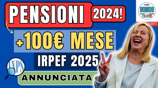 Novità Pensioni 2024 Riforma IRPEF in arrivo e Delusioni sui Cedolini  Aggiornamenti Previdenziali [upl. by Brunella619]