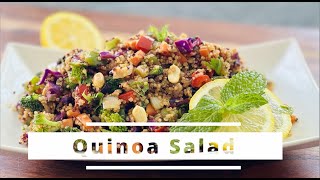 The Best Quinoa Salad  Healthy and Tasty Quinoa Salad quinoasalad quinoarecipes quinoabowl [upl. by Kopans]