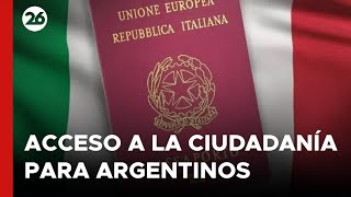 ITALIA  DIFICULTAN el acceso a la CIUDADANÍA para los ARGENTINOS [upl. by Icyac]