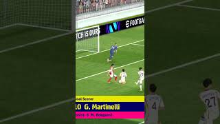 Its Martinelli beautiful goal⚽️ efootball2024 efootball [upl. by Liuka262]