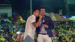 Andy Rivera cantando música popular con su padre [upl. by Odarbil989]