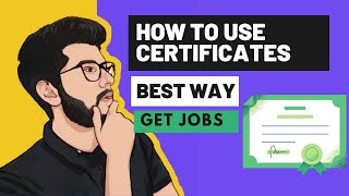 How to Use Certificates  Finance Certifications  Internships  Jobs  Finance Courses [upl. by Asusej]