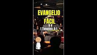 EVANGELIO FÁCIL  1 Timoteo 41 [upl. by Richter]