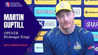 Didnt expect the team would be all out  Martin Guptill Opener of Biratnagar Kings after loss [upl. by Elam]