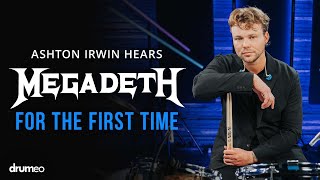 Ashton Irwin Hears Megadeth For The First Time [upl. by Rubma]