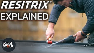 An EPDM Rubber Roof With A Modified Bitumen Backing What Is Resitrix [upl. by Atrim]