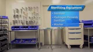 Sterile Processing room and equipment Florida Hospital Nicholson Center [upl. by Bond]