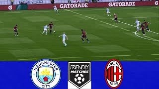 Manchester City vs AC Milan  Friendly Match 2024  Full Match Highlights En Vivo Resumen [upl. by Lunetta865]