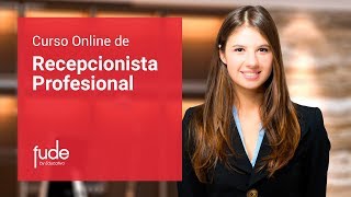 Curso de Recepcionista Online  FUDE [upl. by Enila]