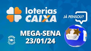 Resultado da Mega Sena  Concurso nº 2679  23012024 [upl. by Sedicla]