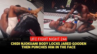 UFC Vegas 98 Results Chidi Njokuani Too Much for Jared Gooden [upl. by Enom]