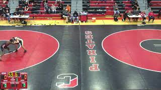 Cinnaminson High School vs Haddon Township High School Mens Varsity Wrestling [upl. by Vizza]