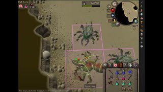 OSRS KALPHITE QUEEN flinch IRONMAN SOLO LURE ACHIEVEMENT DIARY EASY [upl. by Nap]