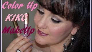 TUTO Maquillage quotColor Upquot de KIKO [upl. by Sandberg379]