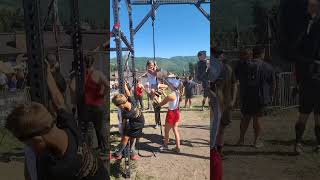 Rope Climing at the Spartan Race  Huntsville Utah 2023 [upl. by Lourie]