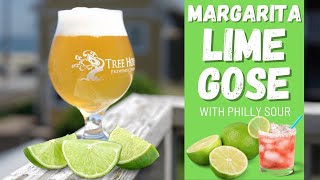 PHILLY SOUR The EASIEST WAY to Make a Sour Beer MARGARITA LIME GOSE [upl. by Robers]