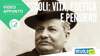 Giovanni Pascoli vita opere e poetica [upl. by Ob]