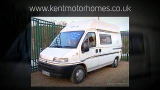 Fiat Ducato Swift Mondial Motorcaravan at Kent Motorhome Centre [upl. by Swen]