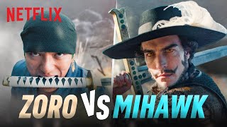 ZORO VS MIHAWK The Best ONE PIECE Fight 🔥⚔️ HINDI [upl. by Ikcaj]