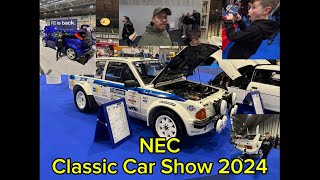 NEC Classic Car show walk around RS1700T RS200 Cosworth’s RS Turbos Ferraris and Lambo’s [upl. by Dnilasor]