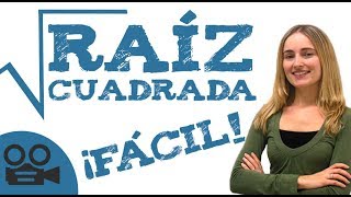 Cómo sacar la raíz cuadrada [upl. by Sucitivel]