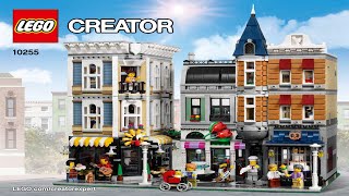 LEGO instructions  Creator Expert  10255  Assembly Square [upl. by Siblee]