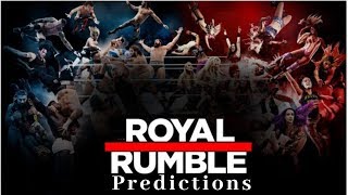 WWE Royal Rumble Predictions 2019 [upl. by Llednav553]