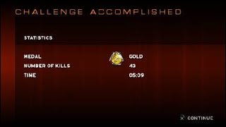 Killzone Liberation challenge mode Stats [upl. by Goetz153]