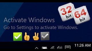 طريقة تفعيل الويندوز 10 How to activate Windows 10 32 BITS OU 64 [upl. by Alin]