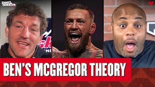 Ben Askren STUNS Daniel Cormier with WILD Conor McGregor prediction  CRAZY Twitter attack on Trump [upl. by Jackelyn966]