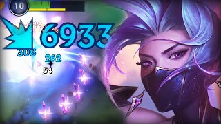 Star Guardian Akali Gameplay  Wild Rift  DitZ [upl. by Drus503]