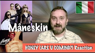 Måneskin  HONEY ARE U COMING 2023 REACTION [upl. by Anelah]