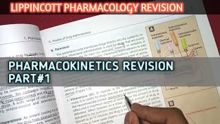 pharmacokinetics revision part1  Lippincott pharmacology revision videos [upl. by Leonidas]